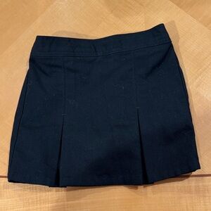 Real school Black Pleated Mini Skirt size 5